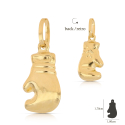 18kt Yellow Gold Boxing Glove Pendant GL102533