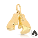 Ciondolo Coppia Guanti da Boxe Oro Giallo 18kt GL102534