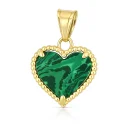 18kt Yellow Gold Heart Pendant GL102546