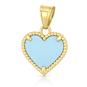 Herzanhänger aus 18-karätigem Gelbgold GL102547
