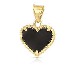 18kt Yellow Gold Heart Pendant GL102548