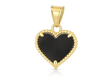 Ciondolo Cuore Oro Giallo 18kt GL102548