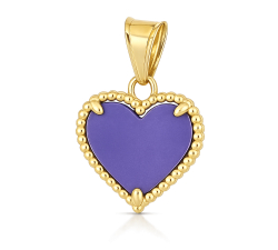 18kt Yellow Gold Heart Pendant GL102549