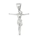 18kt White Gold Body of Christ Pendant GL102554