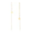 18kt Yellow Gold Drop Earrings GL102555