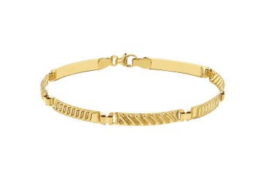 18kt Yellow Gold Men's Bracelet GL102556