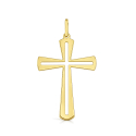 18kt Yellow Gold Cross Pendant GL102559