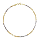 Women's Bracelet in 18kt Yellow and White Gold GL102561