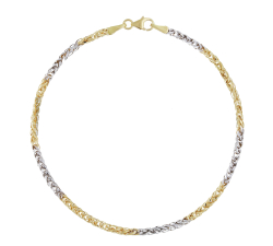 Bracciale Donna Oro Bianco Giallo 18 kt GL102561