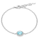 Miluna Unica Neve Damenarmband BRD1198