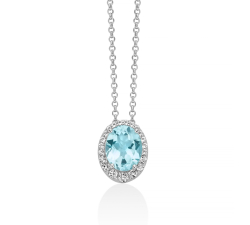 Miluna Gemma del Cielo Damenhalskette CLD5441
