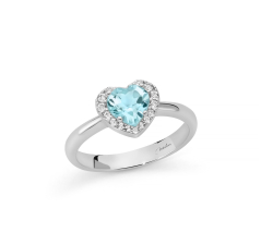 Miluna Women's Ring Gemma del Cielo LID4245