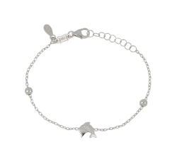 Bracciale da bimba in oro bianco 803321721834