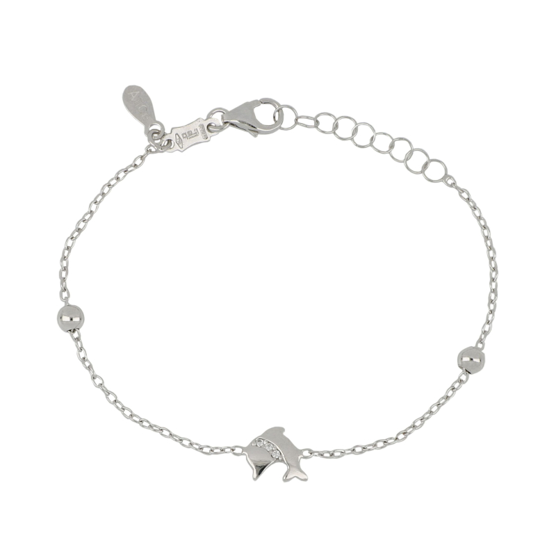 Bracciale da bimba in oro bianco 803321721834 Bracciale da bimba in oro bianco 803321721834