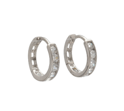 Damen-Ohrringe aus Weißgold GL102562