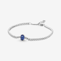 Pandora Tennisarmband mit blauem Stein 590039C01