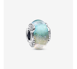 Pandora Charm Muranoglas Mehrfarbig Gebogene Feder 792577C00