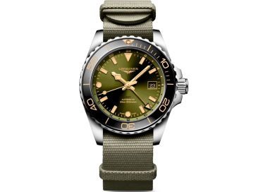 Orologio Uomo Longines Hydroconquest GMT L3.790.4.06.2
