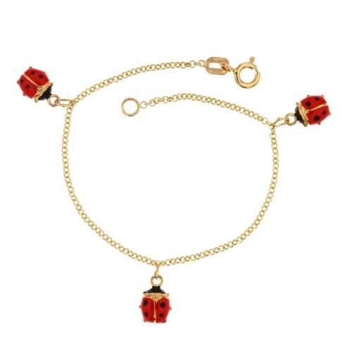 Yellow gold girl's bracelet 803321712051