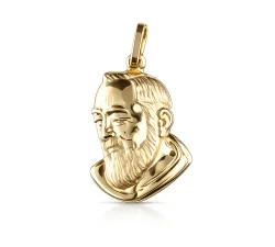 Anhänger Padre Pio Gelbgold 803321703344