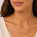 Halskette für Damen aus 18-karätigem Gelbgold GL102573