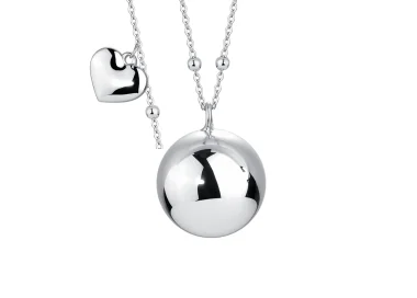 Collana Chiama Angeli Luca Barra Acciaio CK2264
