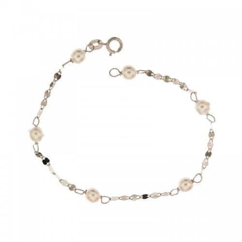 Bracciale da bimba in oro bianco 803321705145