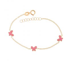 Yellow gold girl's bracelet 803321721789