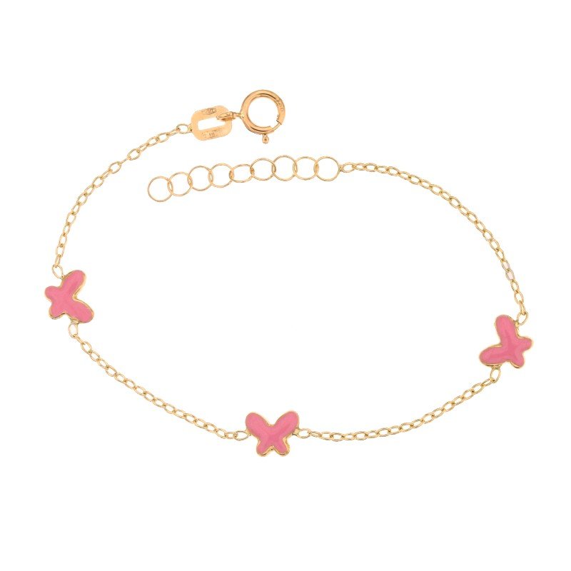 Yellow gold girl's bracelet 803321721789