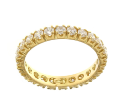 Damenring aus 18-karätigem Gelbgold GL102574