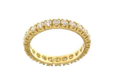 Damenring aus 18-kar&auml;tigem Gelbgold GL102574
