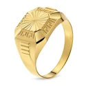 18kt Yellow Gold Men's Ring GL102576