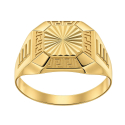 18kt Yellow Gold Men's Ring GL102576