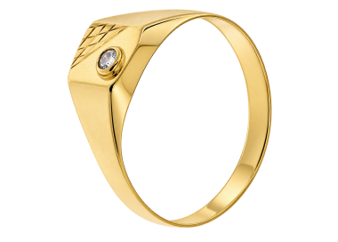 Anello Uomo Oro Giallo 18 kt GL102578