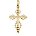 Ciondolo Croce Oro Giallo 18kt GL102579