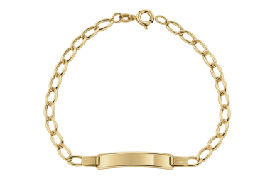 Herrenarmband aus 18-kar&auml;tigem Gelbgold GL102581