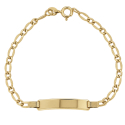 Herrenarmband aus 18-karätigem Gelbgold GL102583