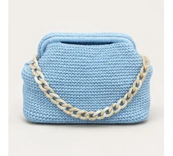 Handmade Crochet Ribbon Bag ADE1