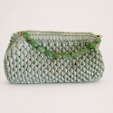Handmade Crochet Ribbon Bag ADE3