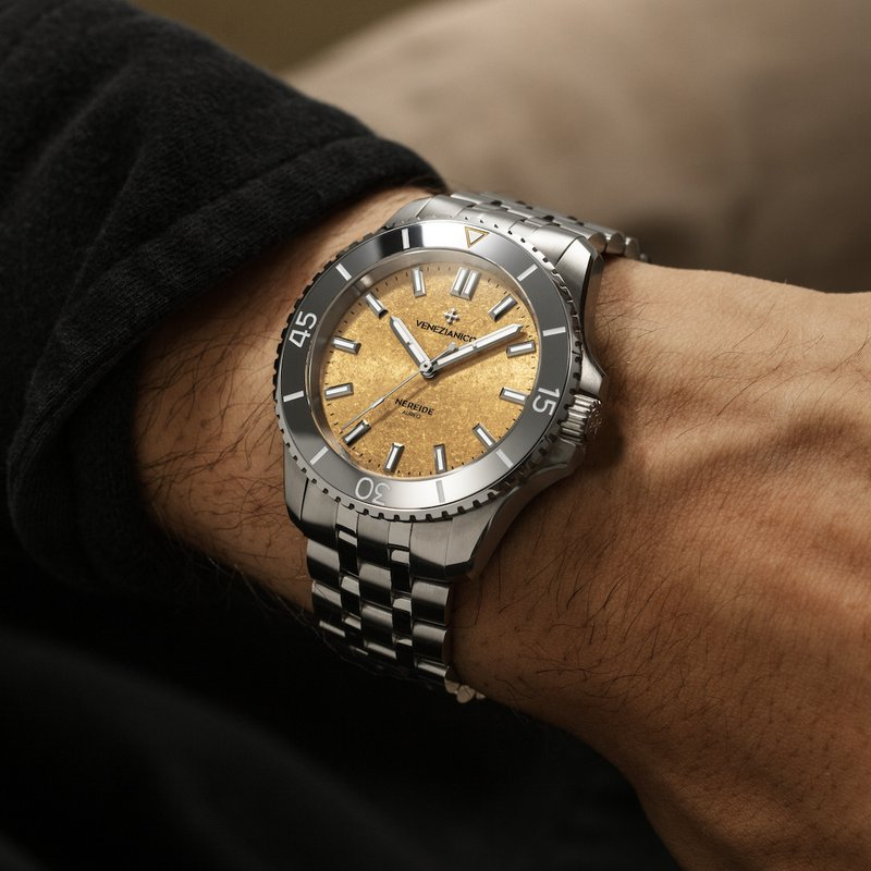 Orologio Uomo Venezianico Nereide Aureo 39 - 3121590S Orologio Uomo Venezianico Nereide Aureo 39 - 3121590S