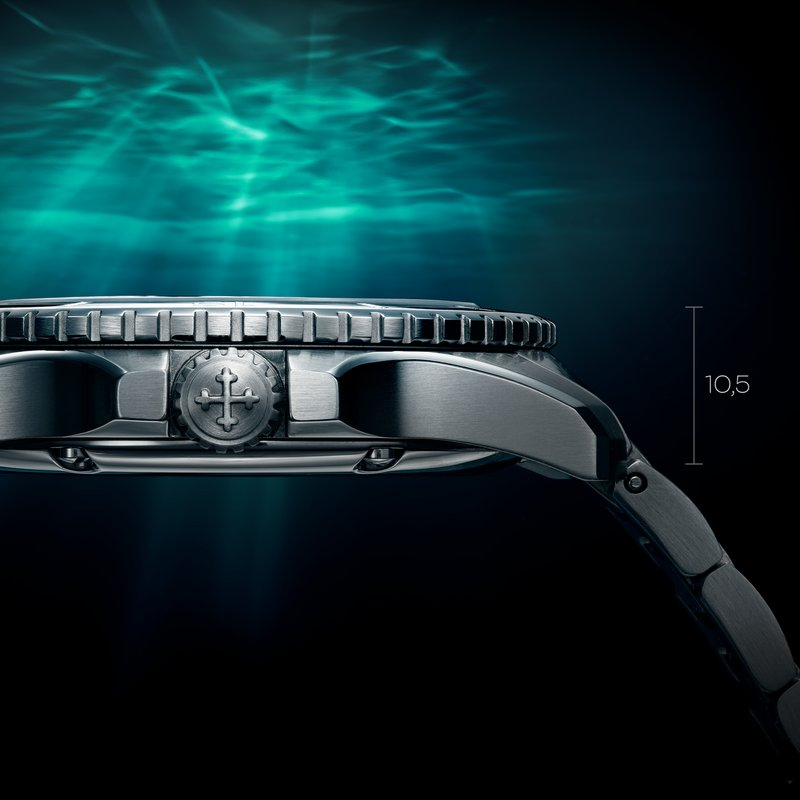 Orologio Uomo Venezianico Nereide Tungsteno 39 - 3121540C Orologio Uomo Venezianico Nereide Tungsteno 39 - 3121540C