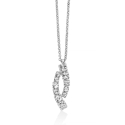 Miluna Women's Necklace Games of Light CLD5513