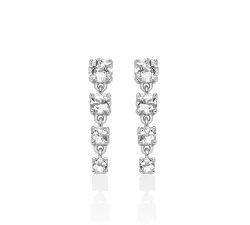 Miluna Women's Earrings Games of Light ERD3473