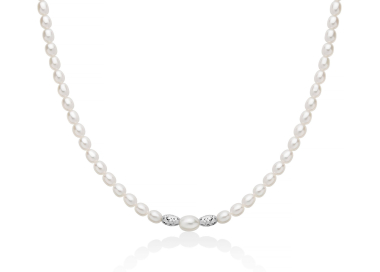 Collana Donna Miluna Pepite di Perle PCL6932B