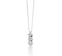 Collana Donna Miluna Trilogy Oro Bianco Diamanti CLD4144-039G7