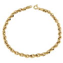 Damenarmband aus 18-karätigem Gelbgold GL102600