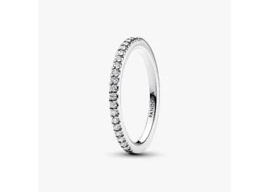 Pandora Pav&eacute; Thin Band Ring 192999C01