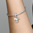 Charm Pandora Pendente Orsetto e Ciuccio 792100CZ