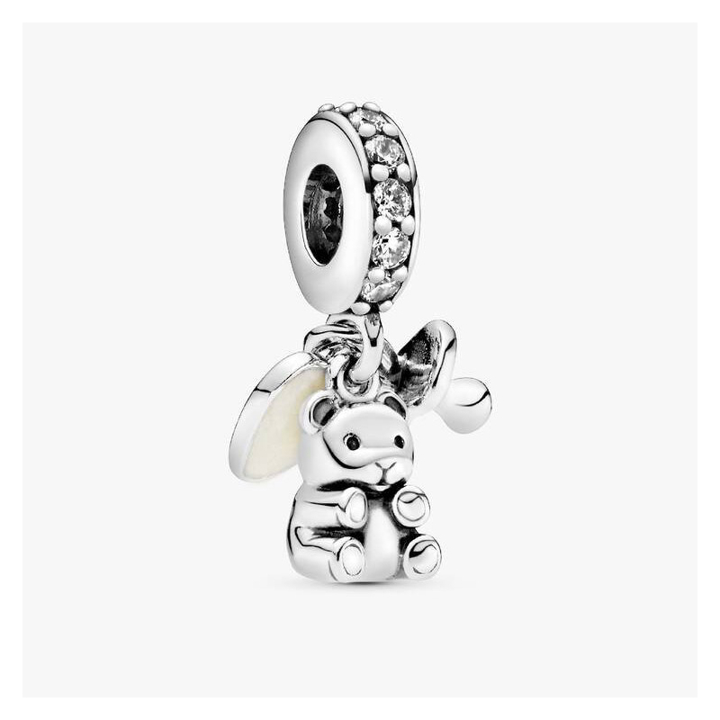 Pandora Teddybär- und Schnuller-Anhänger 792100CZ Pandora Teddybär- und Schnuller-Anhänger 792100CZ