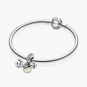 Pandora Teddy Bear and Pacifier Pendant Charm 792100CZ